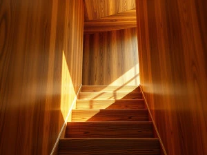 escalier-en-bois